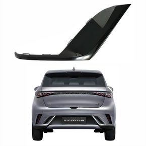 Moldura Inferior Parachoque Traseiro Byd Dolphin 2023 2024 Lado Esquerdo Motorista