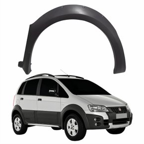 Moldura Para-lama Fiat Idea Adventure 2006 2007 2008 2009 2010 Lado Direito Passageiro