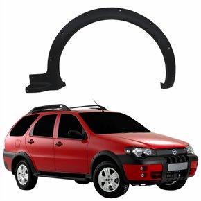 Moldura Para-lama Fiat Palio Weekend Sapão 2005 2006 2007 2008 Lado Direito Passageiro