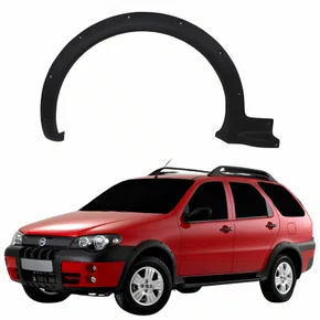 Moldura Para-lama Fiat Palio Weekend Sapão 2005 2006 2007 2008 Lado Esquerdo Motorista