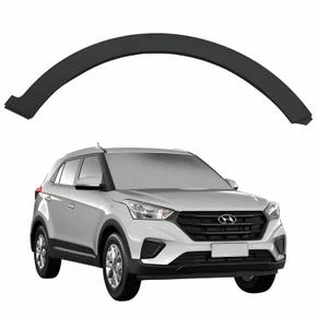 Moldura Paralama Dianteiro Hyundai Creta 2017 2018 2019 2020 Lado Direito Passageiro