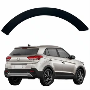 Moldura Paralama Traseiro Hyundai Creta 2017 2018 2019 2020 Lado Direito Passageiro