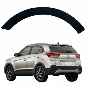 Moldura Paralama Traseiro Hyundai Creta 2017 2018 2019 2020 Lado Esquerdo Motorista