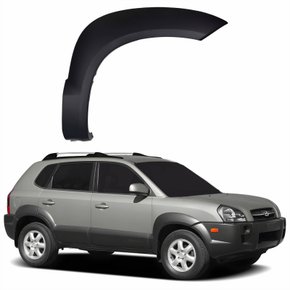 Moldura Para-lama Hyundai Tucson 2006 Até 2016 Lado Direito Passageiro