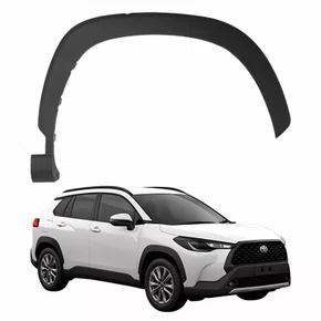 Moldura Paralama Toyota Corolla Cross 2020 2021 2022 2023 2024 Lado Direito Passageiro