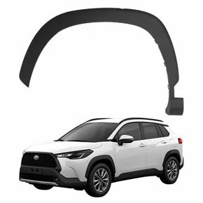 Moldura Paralama Toyota Corolla Cross 2020 2021 2022 2023 2024 Lado Esquerdo Motorista