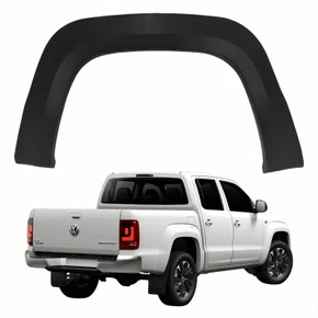 Moldura Paralama Traseira Vw Amarok 2010 Até 2022 Lado Direito Passageiro