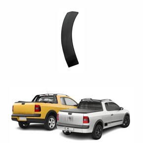 Moldura Para-choque Traseiro Vw Saveiro G5 G6 2009 Até 2016 Texturizado Lado Direito Passageiro