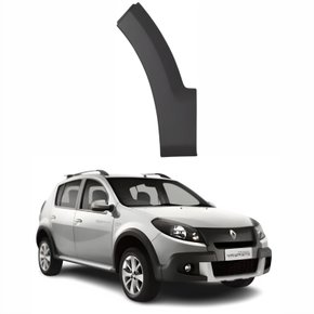 Moldura Parachoque Dianteiro Renault Sandero Stepway 2012 Até 2014 Lado Direito Passageiro