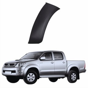 Moldura Parachoque Dianteiro Toyota Hilux Srv 2005 Até 2011 Lado Esquerdo Motorista