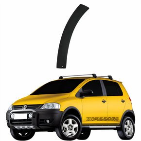 Moldura Parachoque Dianteiro Vw Crossfox 2003 Até 2010 Lado Esquerdo Motorista