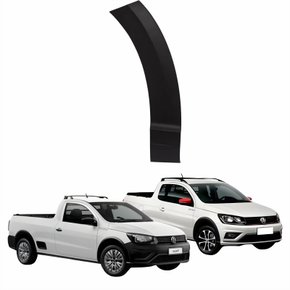 Moldura Parachoque Dianteiro Vw Saveiro G7 G8 2017 Até 2023 Lado Direito Passageiro