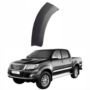 Moldura Parachoque Toyota Hilux Srv 2012 Até 2015 Lado Esquerdo Motorista