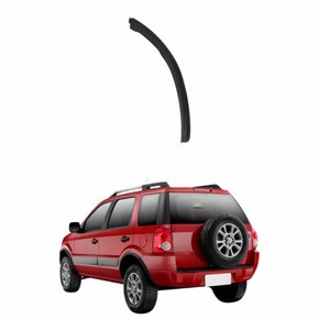 Moldura Parachoque Traseiro Ford Ecosport 2002 Até 2012 Lado Esquerdo Motorista
