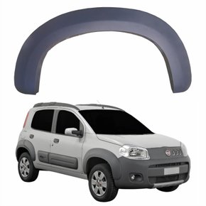 Moldura Paralama Dianteiro Fiat Uno Way 2011 Até 2014 Lado Direito Passageiro