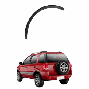 Moldura Paralama Traseira Ford Ecosport 2002 Até 2012 Lado Esquerdo Motorista