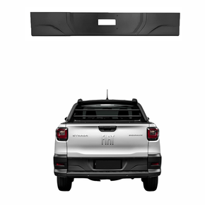 Moldura Placa Fiat Strada 2020 2021 2022 2023 Traseiro