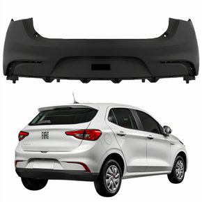 Para-choque Fiat Argo 2017 Até 2022 Traseiro Liso Sem Sensor