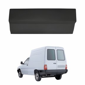 Parachoque Traseiro Central Fiat Fiorino 1991 Até 2013 Lado Esquerdo Motorista