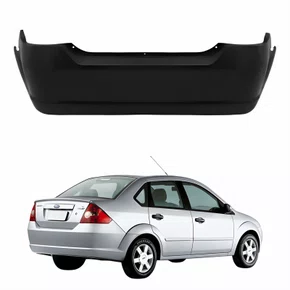 Para-choque Traseiro Ford Fiesta Sedan 2003 Até 2010