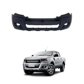 Parachoque Dianteira Ford Ranger 2016 2017 2018 2019 Com Furo