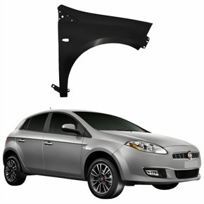 Paralama Dianteiro Fiat Bravo 2010 Até 2016 Lado Direito Passageiro