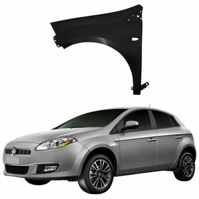 Paralama Dianteiro Fiat Bravo 2010 Até 2016 Lado Esquerdo Motorista