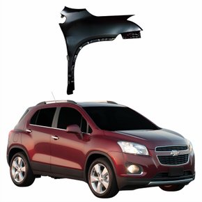 Paralama Dianteiro Gm Tracker 2013 2014 2015 2016 Lado Direito Passageiro