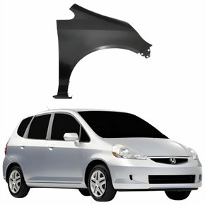 Paralama Dianteiro Honda Fit 2003 Até 2008 Lado Direito Passageiro