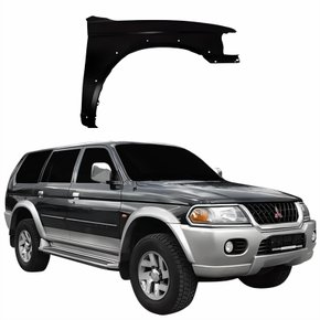 Paralama Dianteiro Mitsubishi Pajero Sport 2000 Até 2007 Lado Direito Passageiro