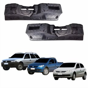 Par Absorvedor de Impacto Isopor Vw Gol Saveiro Parati G4 2005 2006 2007 2008