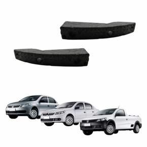 Par Absorvedor de Impacto Isopor Vw Gol Voyage Saveiro G5 2008 até 2012