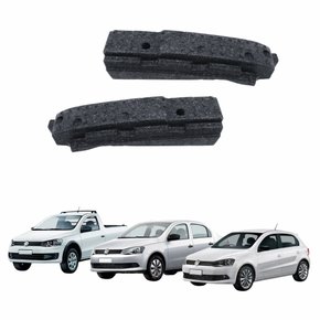 Par Absorvedor de Impacto Isopor Vw Gol Voyage Saveiro G6 2012 até 2016