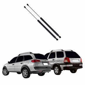 Par Amortecedor Tampa Traseira Fiat Palio Weekend 2008 até 2016