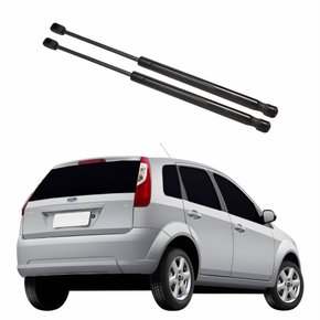 Par Amortecedor Tampa Traseira Ford Fiesta Hatch Amazon 2003 Até 2014