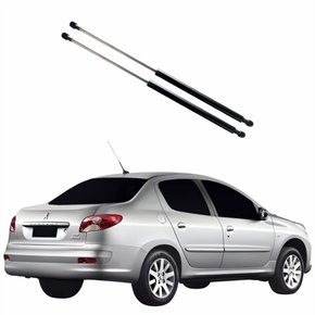 Par Amortecedor Tampa Traseira Peugeot 207 Passion 2008 Até 2013