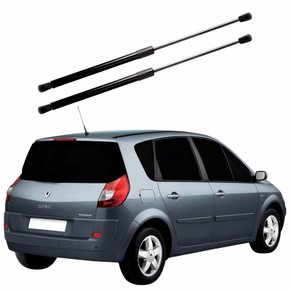Par Amortecedor Tampa Traseira Renault Scenic 2004 Até 2009