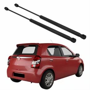 Par Amortecedor Tampa Traseira Toyota Etios Hatch 2012 Até 2020