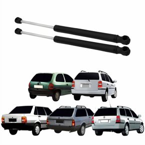 Par Amortecedor Tampa Traseira Vw Parati G1 G2 G3 1984 Até 2005 Gm Corsa Wind 1994 Até 2002 Ford Escort 1984 Até 1992