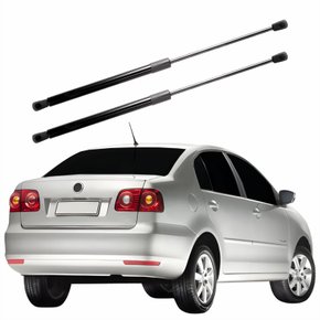Par Amortecedor Tampa Traseira Vw Polo Sedan 2003 Até 2012