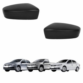Par Capa de Retrovisor Vw Gol Voyage Saveiro G5 2008 Até 2012