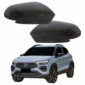 Par Capa Retrovisor Fiat Pulse 2021 2022 2023 2024 Com Furo Liso