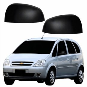 Par Capa Retrovisor Gm Meriva 2002 Até 2012 Texturizado
