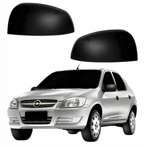 Par Capa Retrovisor Gm Prisma 2002 Até 2011 Liso
