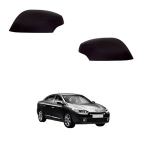 Par Capa Retrovisor Renault Fluence 2010 Até 2014 Liso