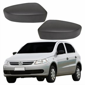 Par Capa Retrovisor Vw Gol G5 2008 2009 2010 2011 2012 Texturizada