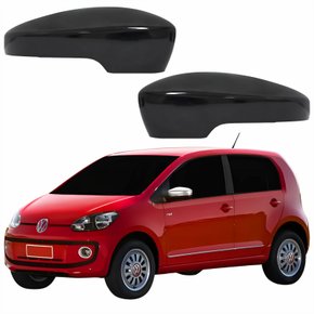 Par Capa Retrovisor Vw Up 2013 2014 Liso Com Furo