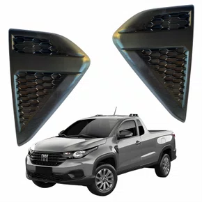 Par Acabamento Paralama Fiat Strada 2020 2021 2022 2023 2024
