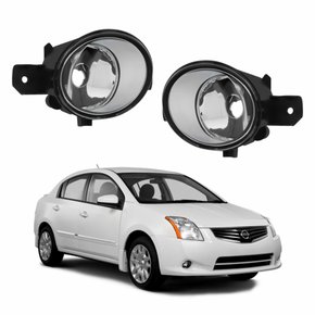 Par de Farol Auxiliar De Milha Nissan Sentra 2007 Até 2017