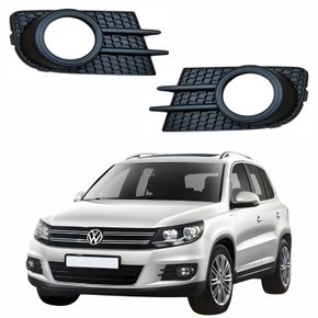 Par de Grade Parachoque Vw Tiguan 2012 Até 2017